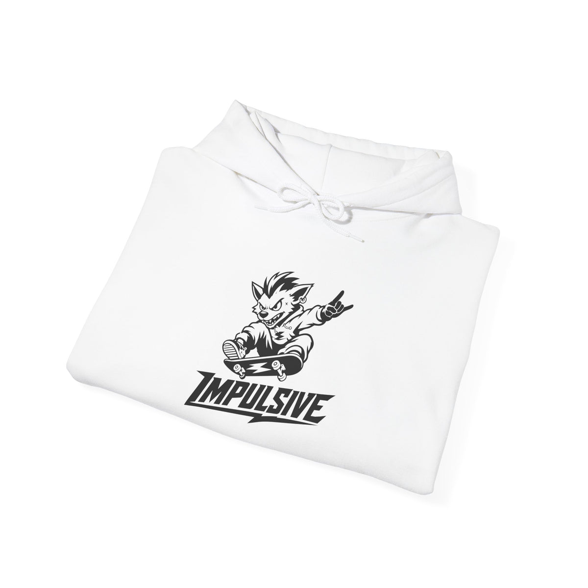 Impulsive Anime Fighter Hoodie — Graphic Streetwear Pullover