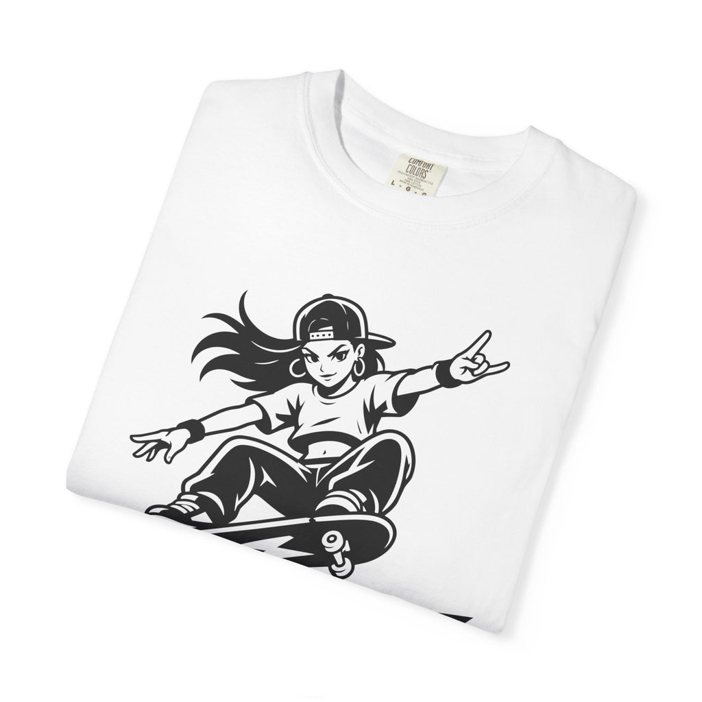 Skater Girl “IMPULSIVE” Graphic T-Shirt