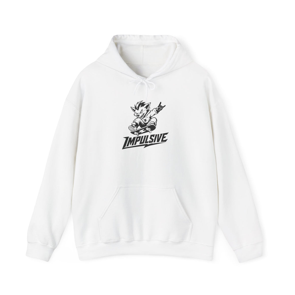 Impulsive Anime Fighter Hoodie — Graphic Streetwear Pullover