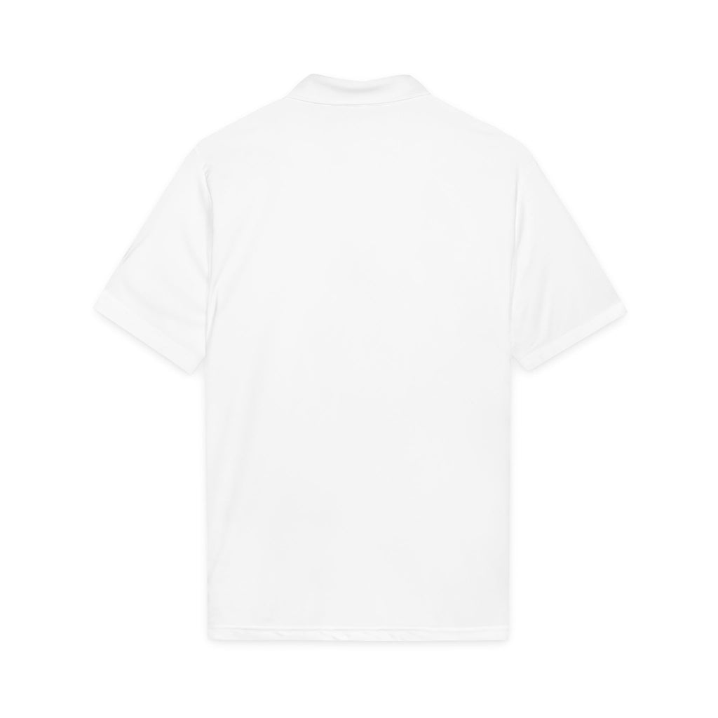 Emblazoned Performance Polo — 'IMPULSIVE' Logo Breathable Golf Shirt