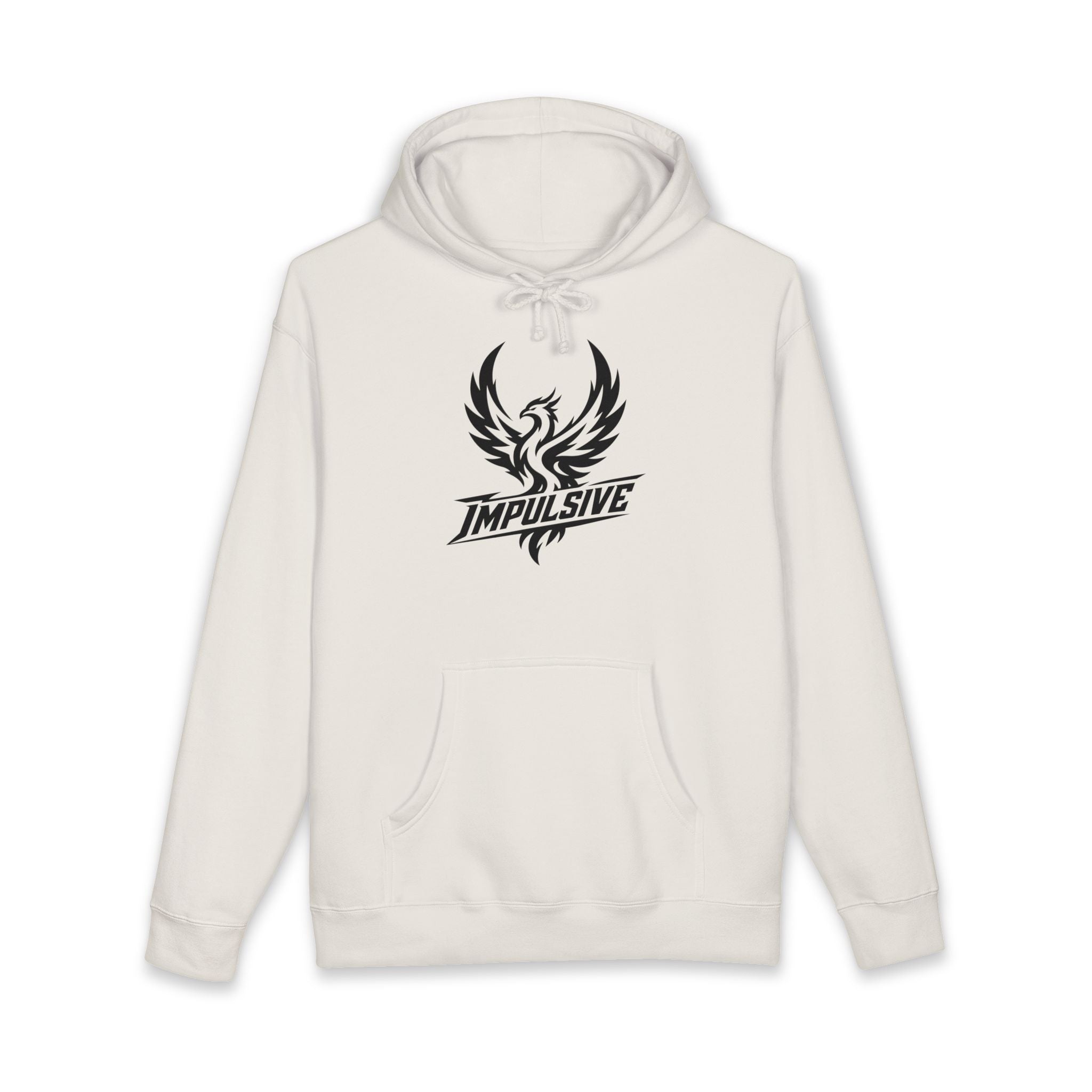 Phoenix Logo Hoodie — "Impulsive" Graphic Pullover