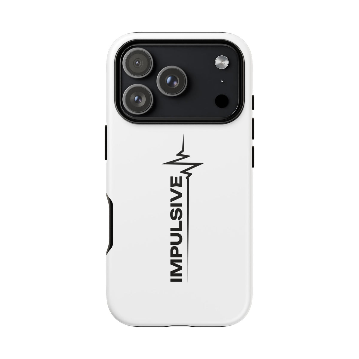 Impulsive Logo Phone Case — Protective Hard Shell iPhone Cover