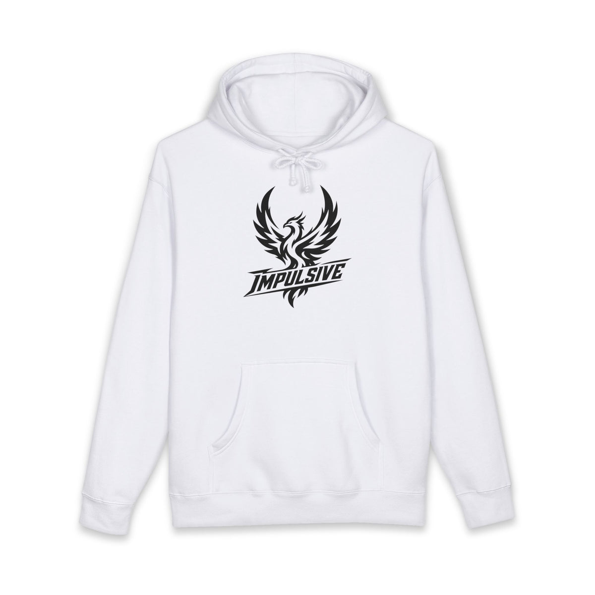 Phoenix Logo Hoodie — "Impulsive" Graphic Pullover