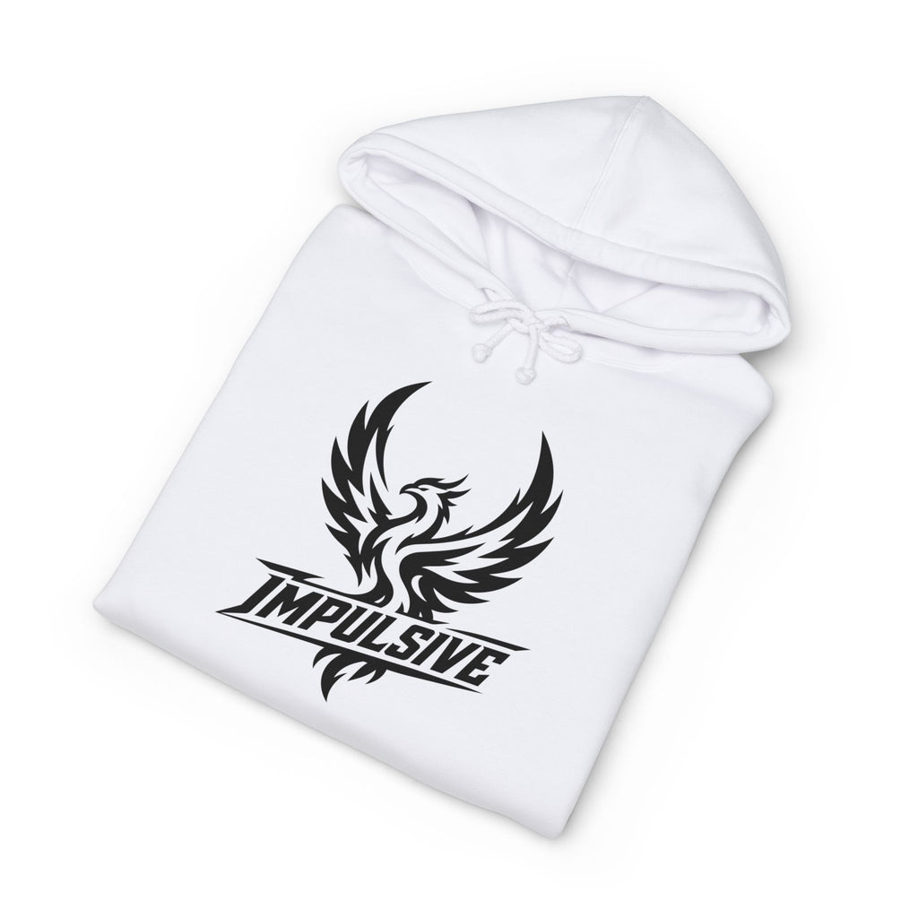 Phoenix Logo Hoodie — "Impulsive" Graphic Pullover