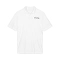 Emblazoned Performance Polo — 'IMPULSIVE' Logo Breathable Golf Shirt